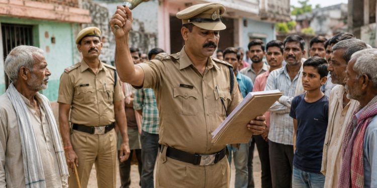 भूमि धोखाधड़ी में फरार चल रहे कांग्रेस नेता और उसका बेटा, पुलिस ने लिया एक्शन, देखें क्या है मामला