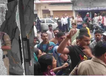 उत्तराखंड में यहां होटल में नाबालिग से दुष्कर्म, लोग बुल्डोजर होटल के बाहर लेकर पहुंचे