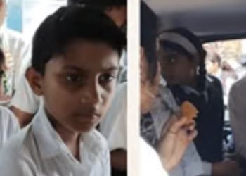 7 सीटर वैन में 18 बच्चे! स्कूली वाहनों की चेकिंग में खुली लापरवाही, कई के चालान