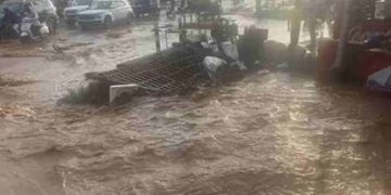 मूसलाधार बारिश से भानियावाला हाईवे पर जलभराव, एक घंटे तक रेंगता रहा यातायात