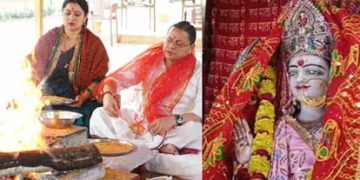 शारदीय नवरात्र पर मंदिरों में उमड़ा आस्था का सैलाब! CM धामी ने की मां दुर्गा की पूजा-अर्चना, प्रदेश की सुख-समृद्धि और खुशहाली की कामना