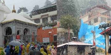 उत्तराखंड में बर्फबारी से बदरीनाथ-केदारनाथ धाम सफेद चादर में लिपटे!