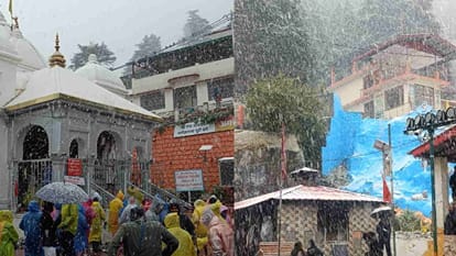 उत्तराखंड में बर्फबारी से बदरीनाथ-केदारनाथ धाम सफेद चादर में लिपटे!